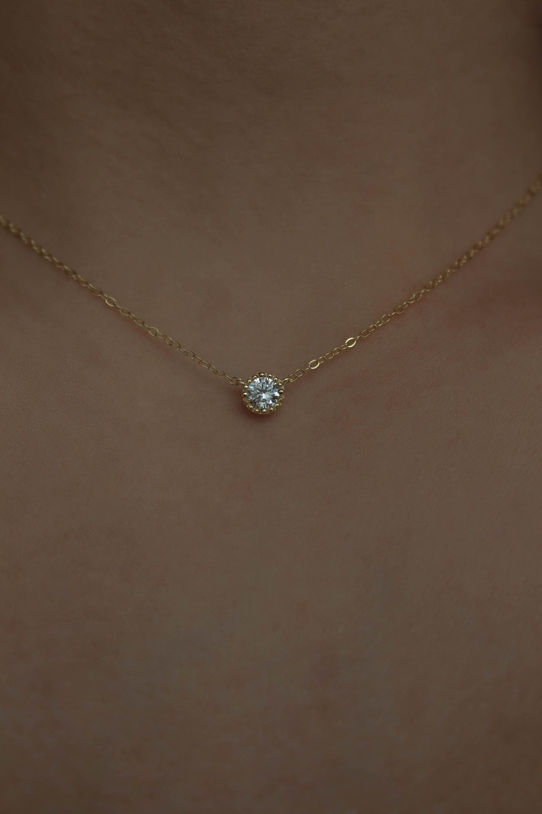 Circle Carat Necklace