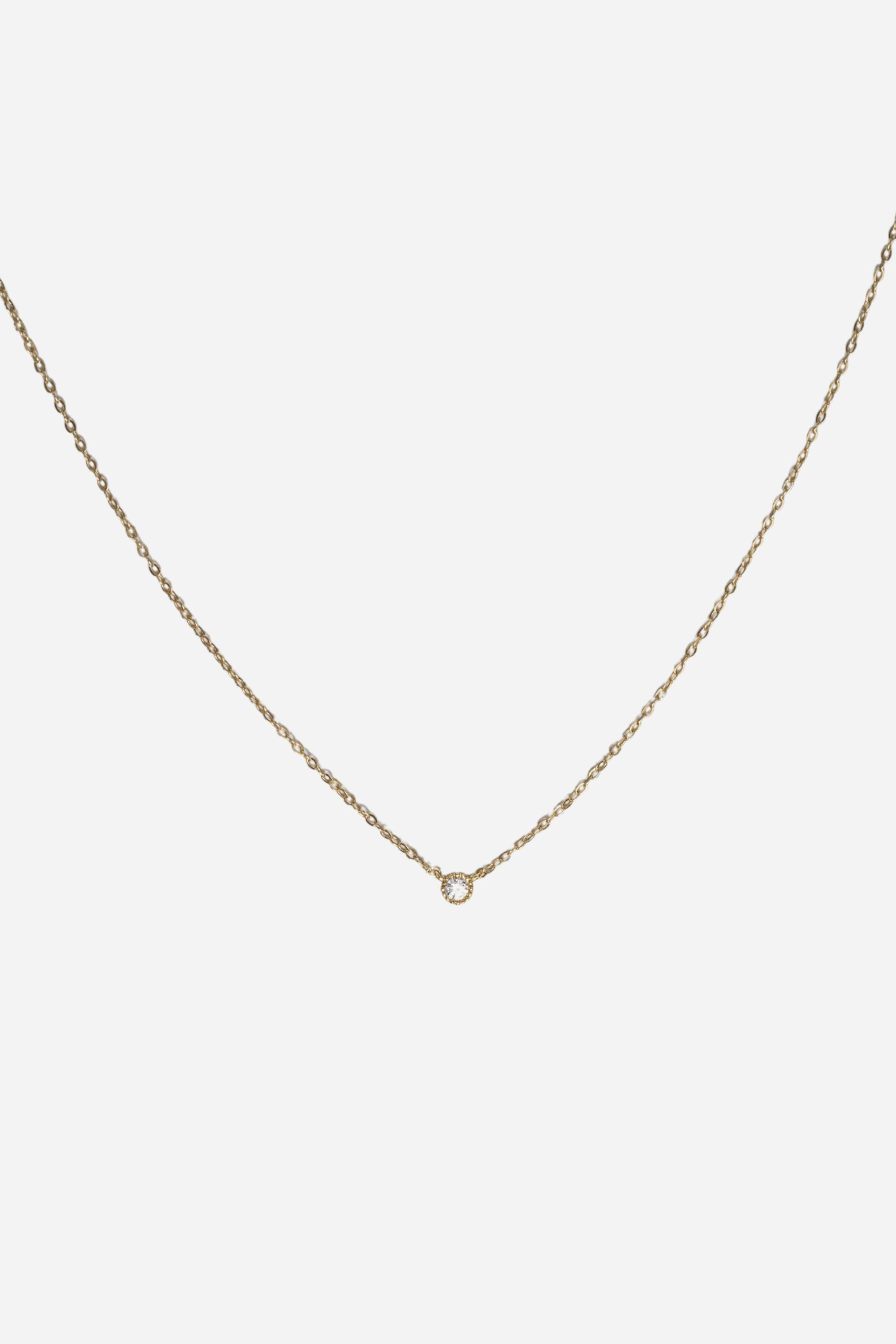 Circle Carat Necklace