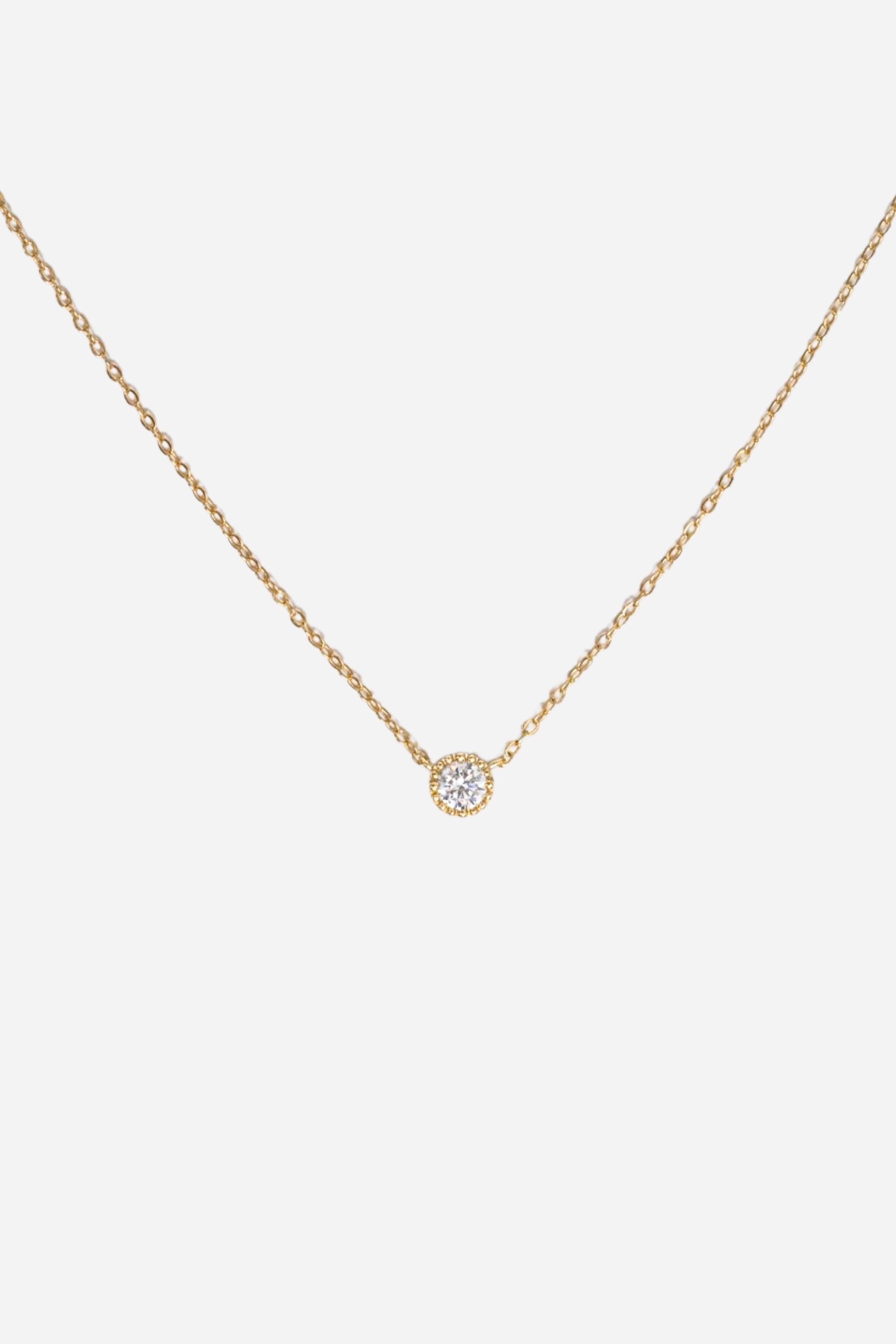 Circle Carat Necklace