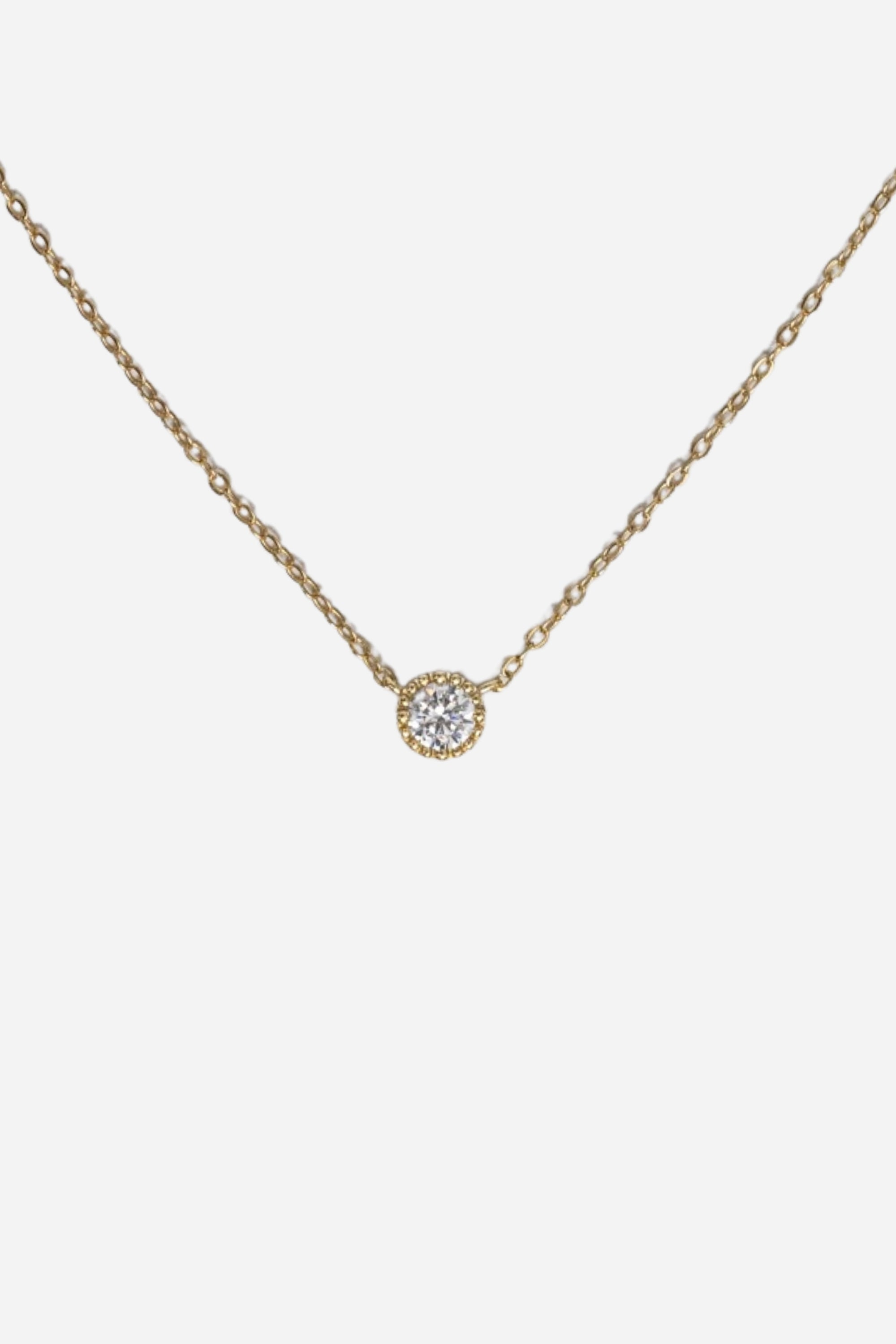 Circle Carat Necklace
