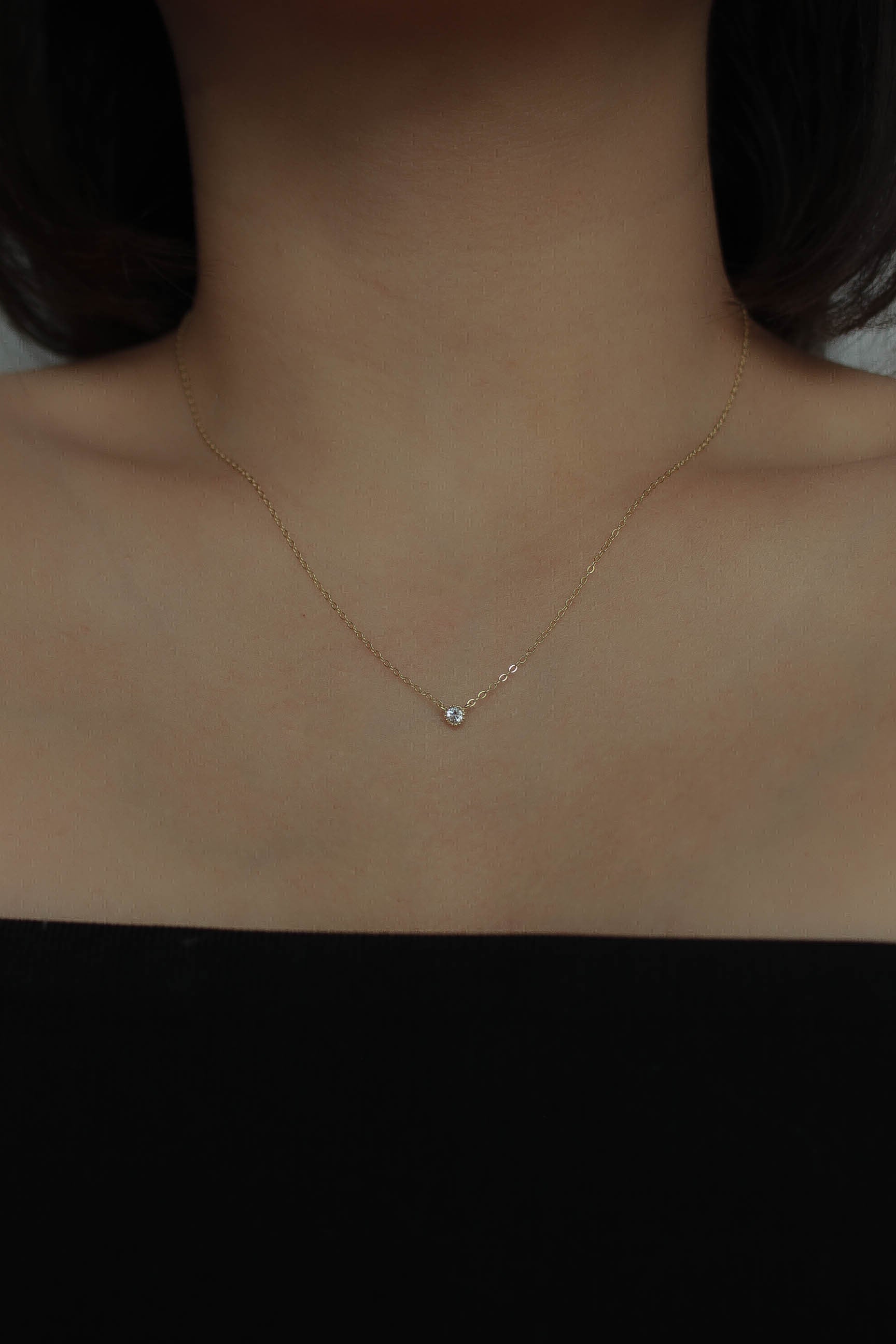 Circle Carat Necklace