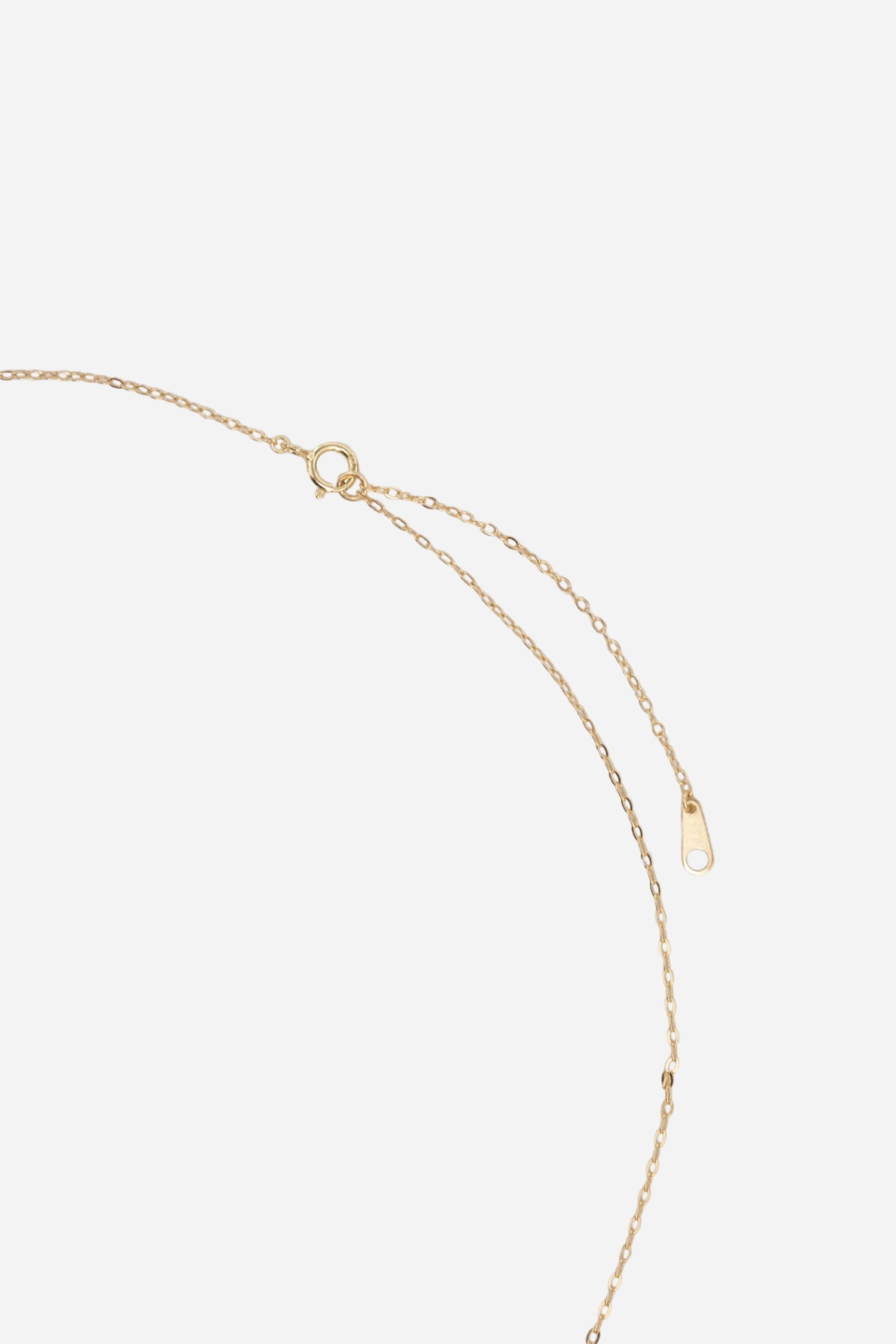 Zirconia Bar Necklace | Gold