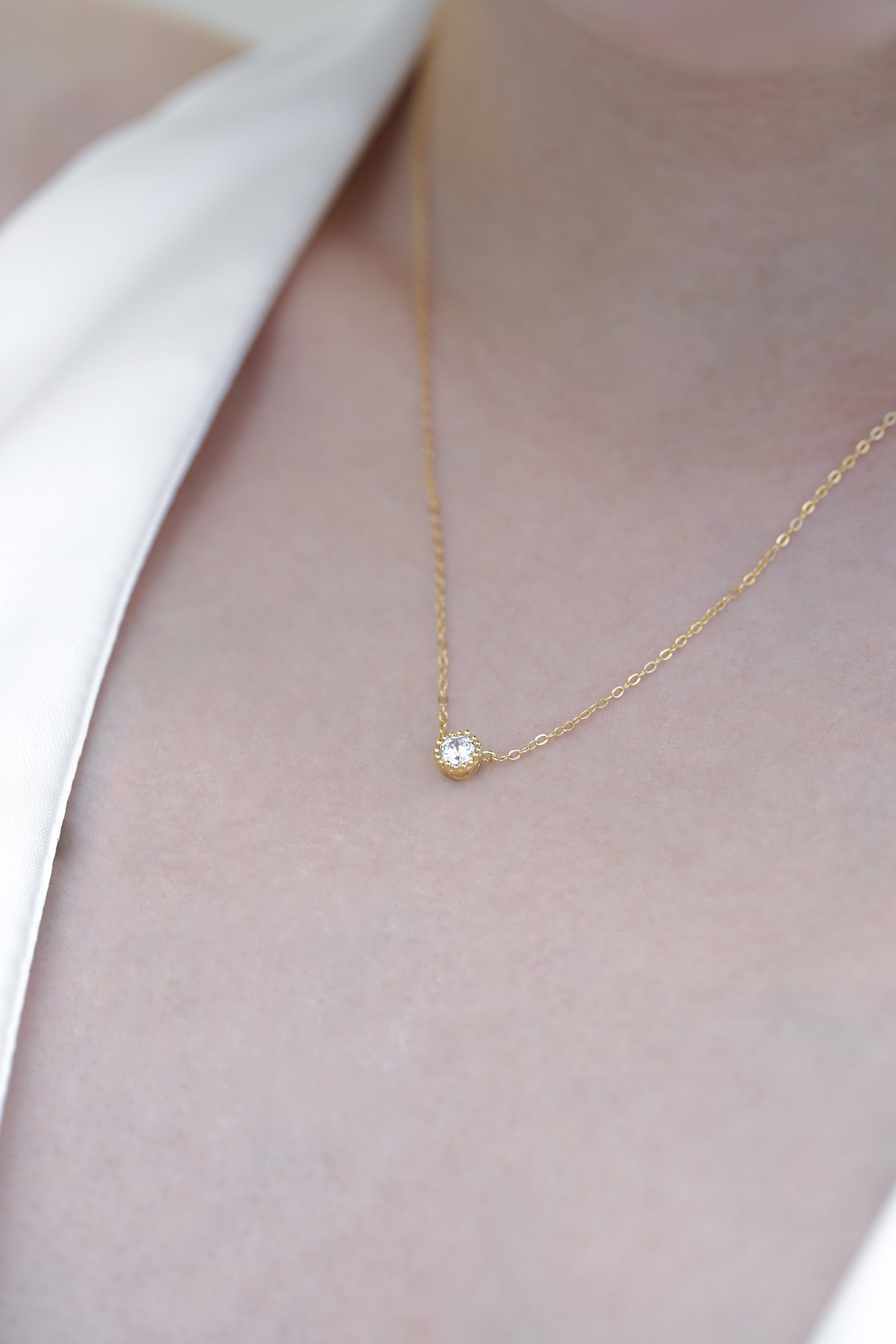 Circle Carat Necklace