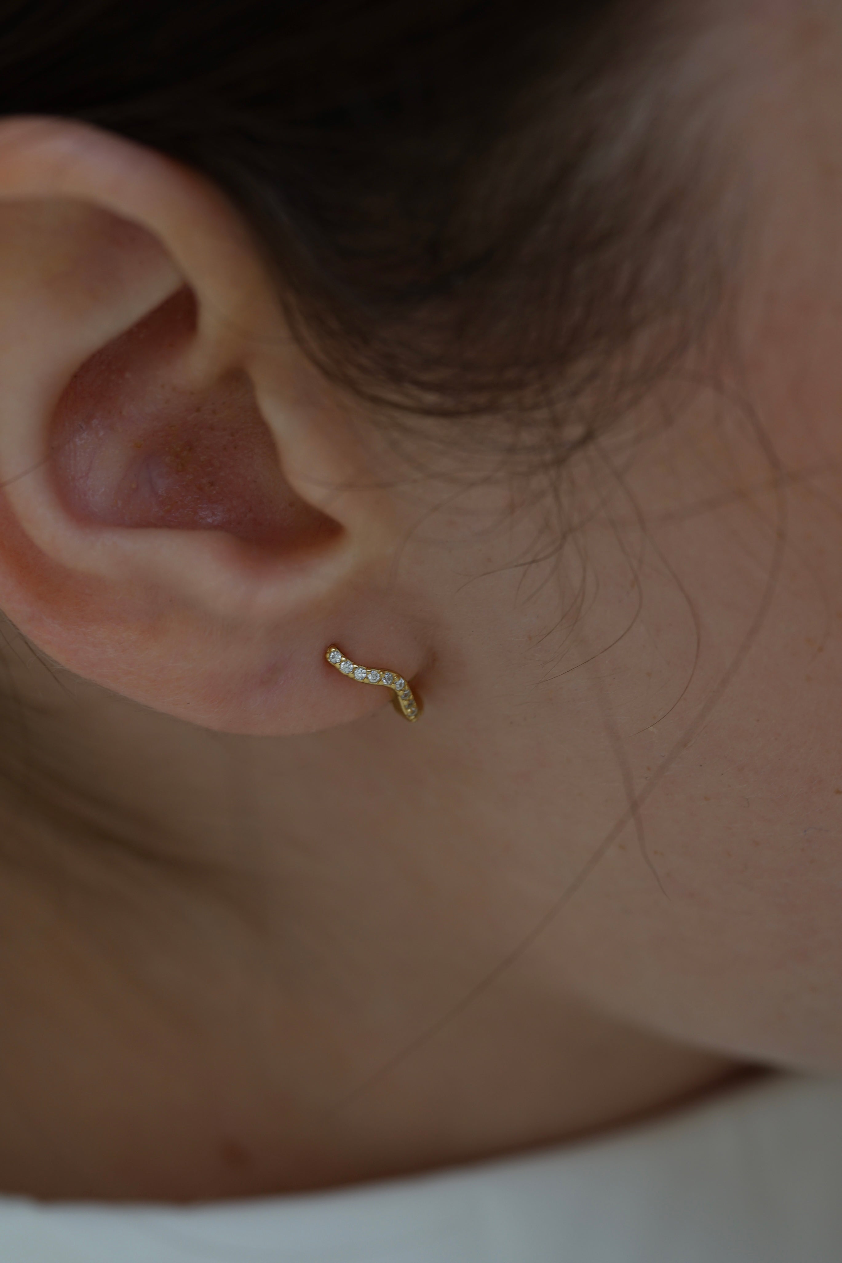 Vague Bijou Pierce | Gold