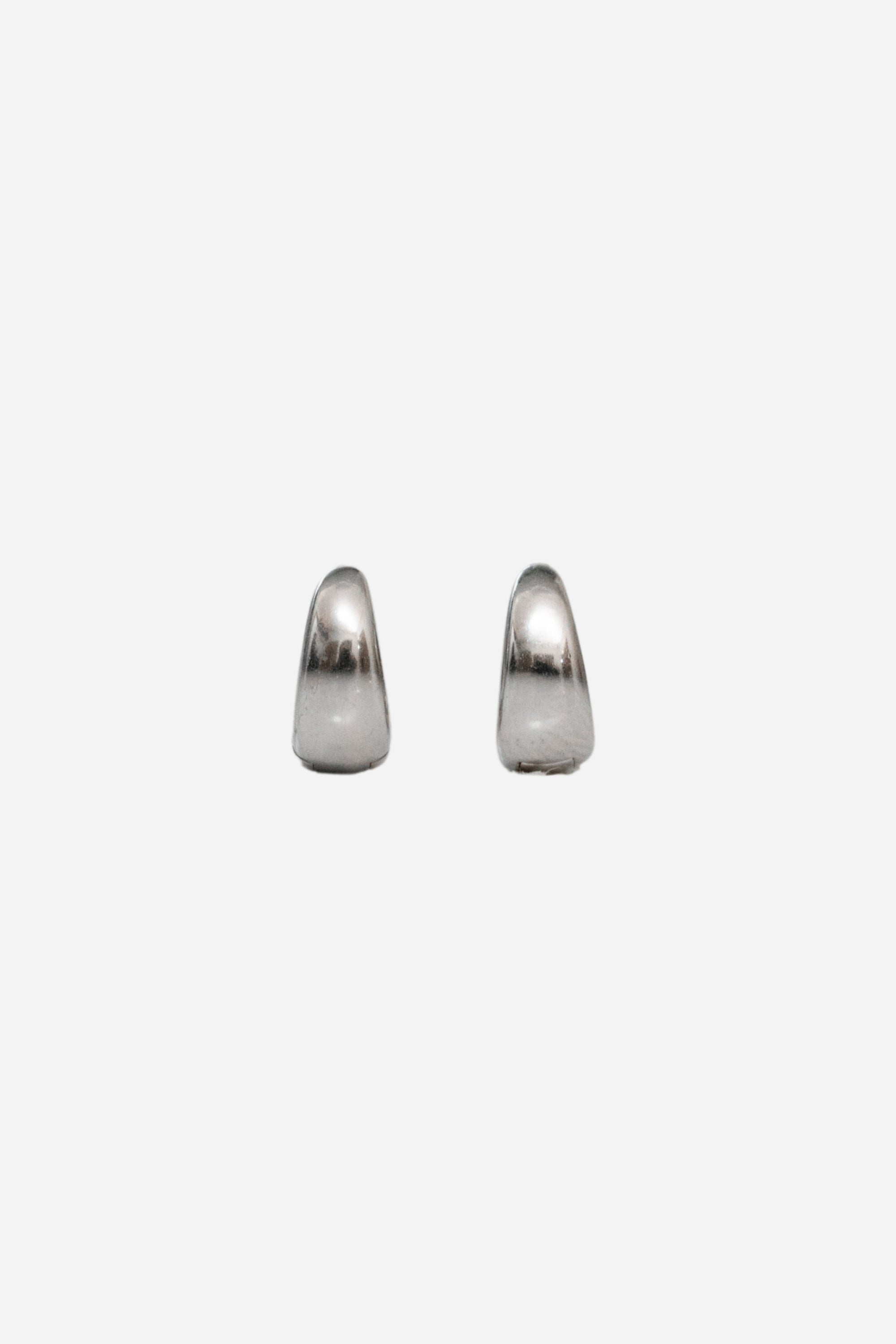 Chubby Luna Hoop Pierce | Silver