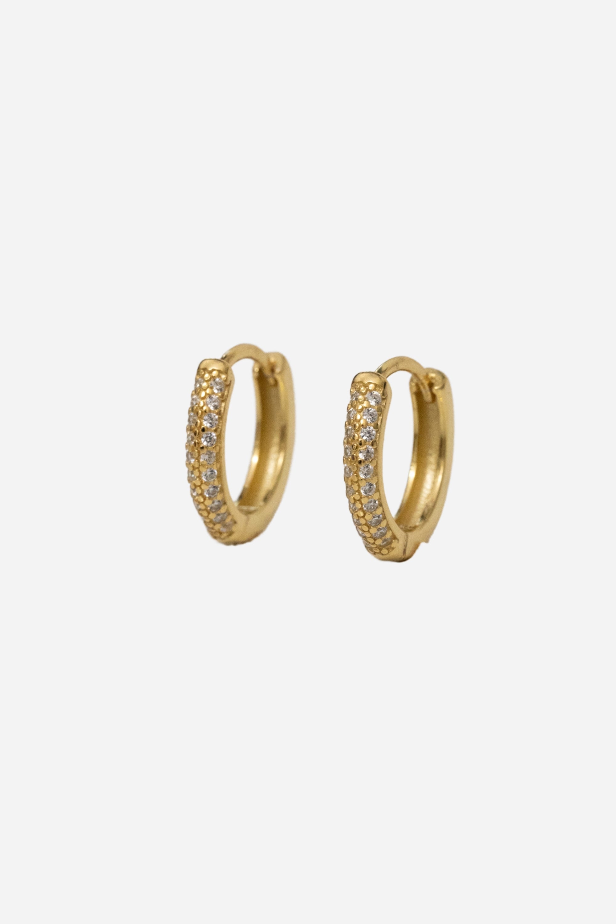 Deux Line Bijou Hoop Pierce | Gold