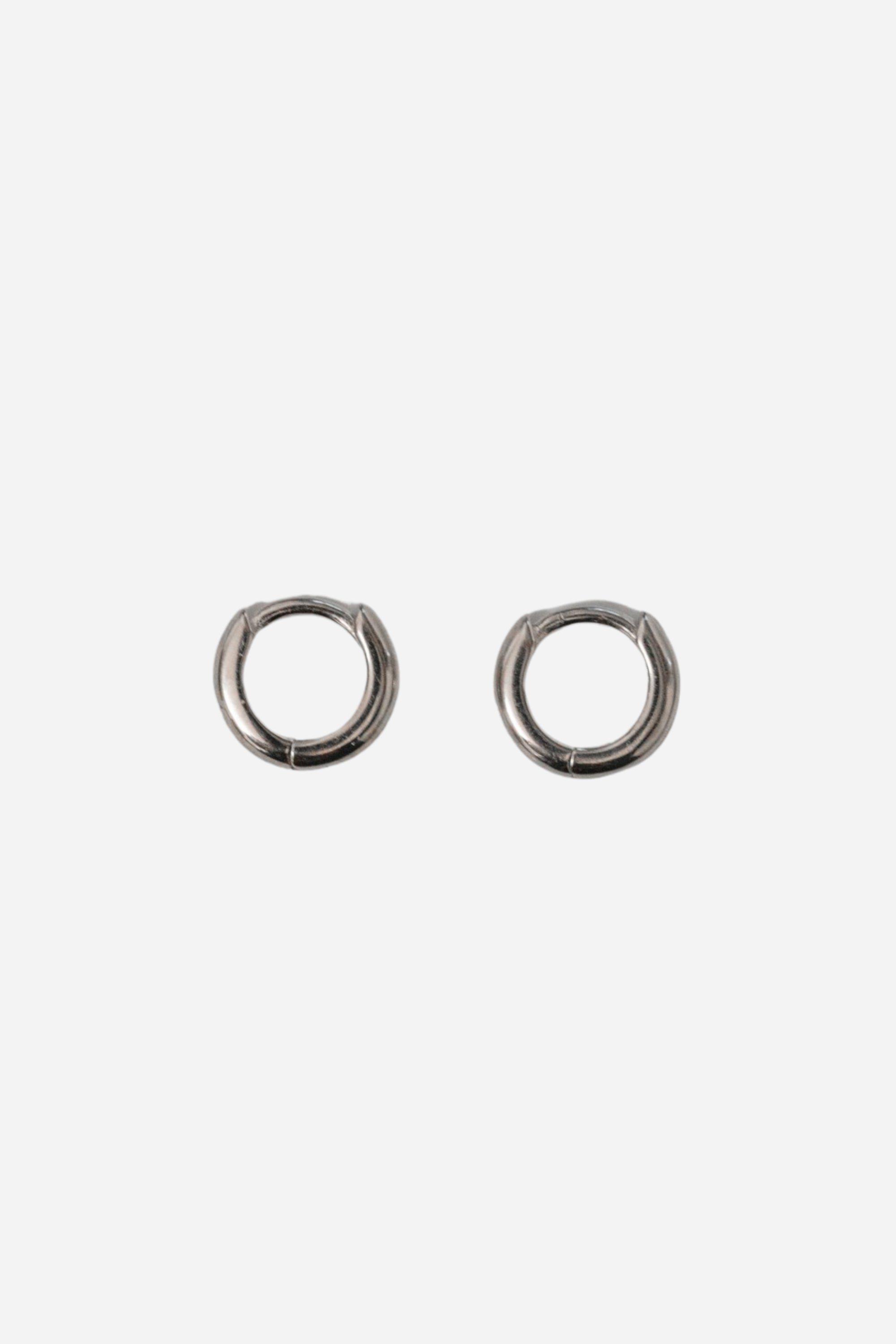 Tube Hoop Pierce | Silver