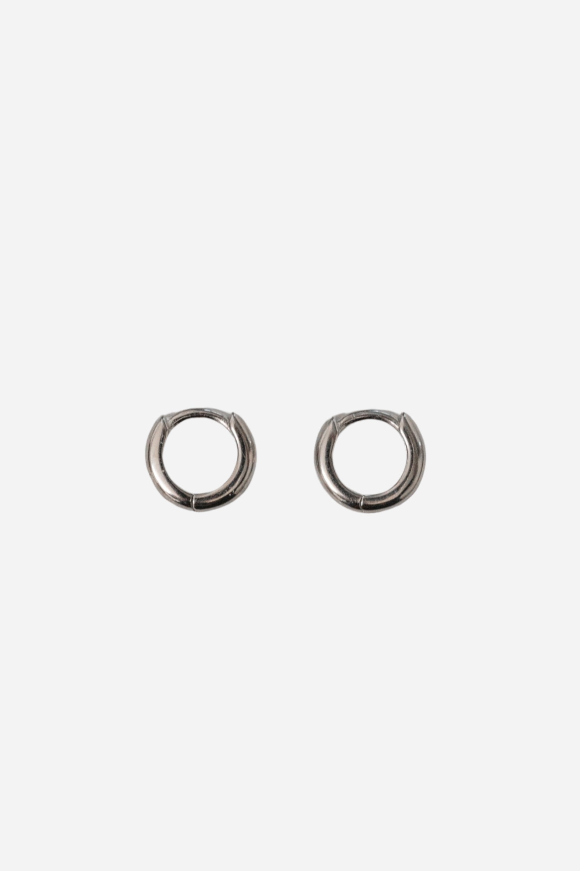 Tube Hoop Pierce | Silver
